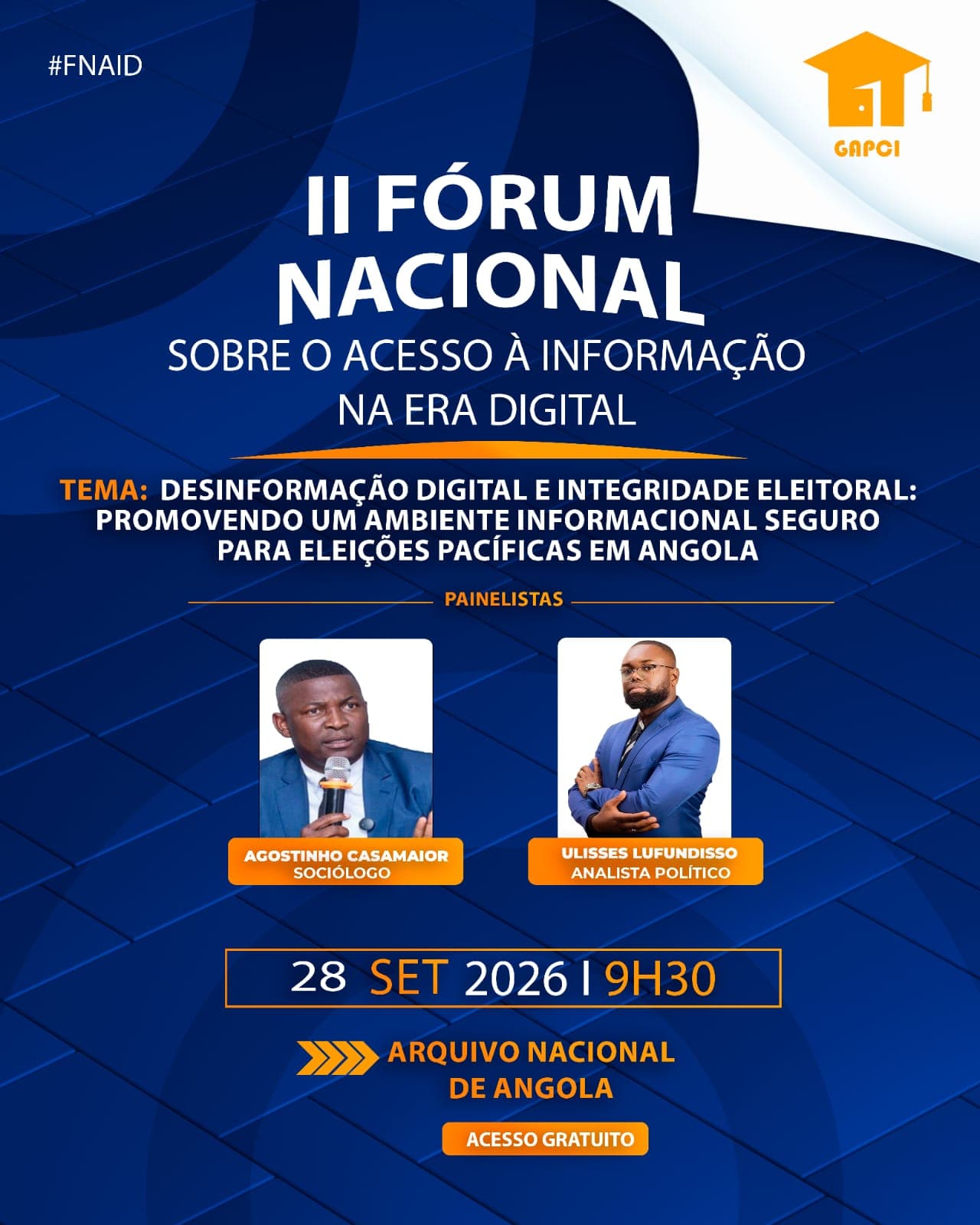 II Fórum Nacional #FNAID — Combate à Desinformação